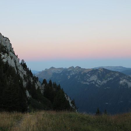 La Loulettaz Lägenhet Le Grand-Bornand Exteriör bild